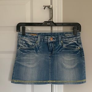 2/$10- Vigoss Denim Skirt